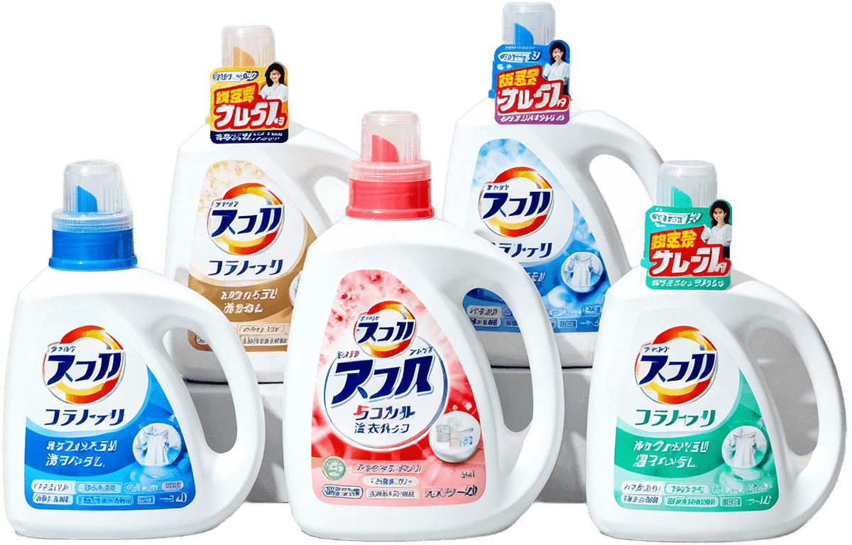 Label materials for contoured container