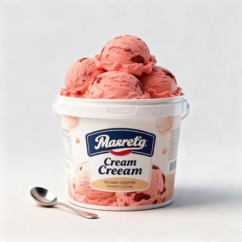 Frozen Dessert and ice Cream Labels Frozen Dessert and ice Cream Labels