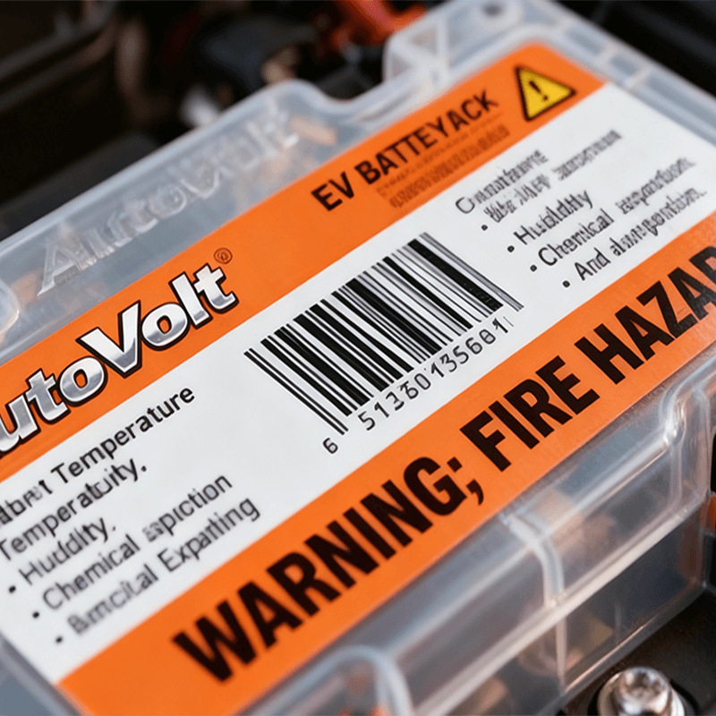 Battery label Battery label