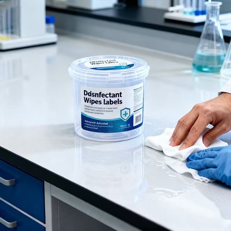 Industrial Cleaning Wipes Labels Industrial Cleaning Wipes Labels